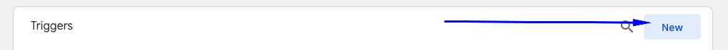 Create new trigger in Google Tag Manager